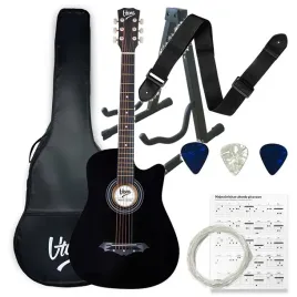 zestaw-gitara-akustyczna-gitarowy-pokrowiec-struny-stojak