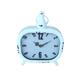 bialy-postarzany-zegar-metalowy-h-23cm