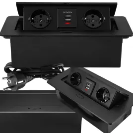 gniazdo-blatowe-chowane-w-blat-kuchenny-podwojne-2x230v-2x-usb-czarne-2-1a