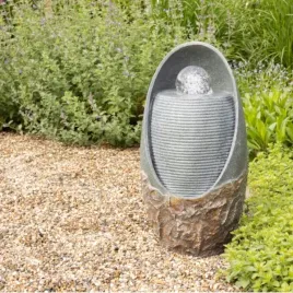 fontanna-bauble-grey-h59cm