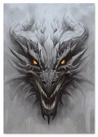 obraz-na-plotnie-fantasy-smok-smoki-diablo-50x70-cm