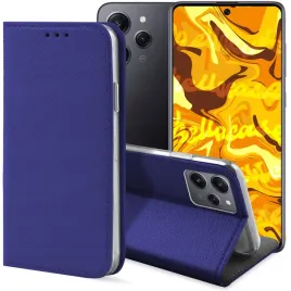 etui-z-klapka-do-xiaomi-redmi-12-4g-5g-granatowe-zamykane-magnetyczne