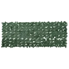 oslona-balkonowa-ciemnozielone-liscie-200x75-cm