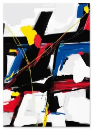 obraz-na-plotnie-mondrian-abstrakcyjny-wzor-80x120-cm