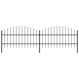 vidaxl-ogrodzenie-ogrodowe-z-wlocznia-stalowe-359-x-100-cm-czarne