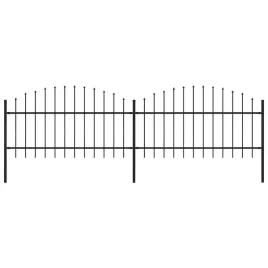 vidaxl-ogrodzenie-ogrodowe-z-wlocznia-stalowe-359-x-125-cm-czarne