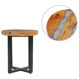 vidaxl-stolik-kawowy-40x45-cm-lite-drewno-tekowe-i-polizywica