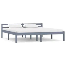 vidaxl-rama-lozka-szara-lite-drewno-sosnowe-160-x-200-cm