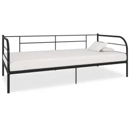 vidaxl-rama-lezanki-czarna-metalowa-90-x-200-cm