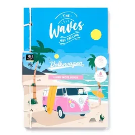 notatnik-notes-a5-w-linie-vw-volkswagen-camper-bus-the-waves-are-calling