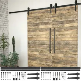 vidaxl-system-do-montazu-drzwi-przesuwnych-2szt-200cm-stal-czarny