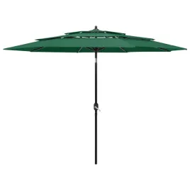 vidaxl-3-poziomowy-parasol-na-aluminiowym-slupku-zielony-3-m
