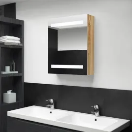 vidaxl-szafka-lazienkowa-z-lustrem-i-led-kolor-debu-50x14x60-cm