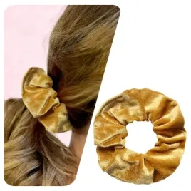 gumka-do-wlosow-welurowa-scrunchies-zolta-duza-bezpieczna-frotka-wygodna
