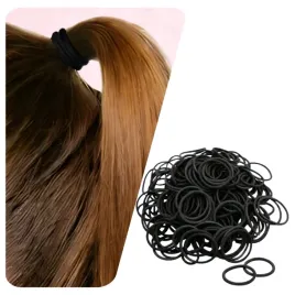 gumki-do-wlosow-wytrzymale-czarne-dziewczynki-mini-3-cm-zestaw-100-szt