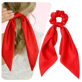 gumka-do-wlosow-gumki-apaszka-frotka-kokarda-czerwona-boho-dluga-bez-laczen
