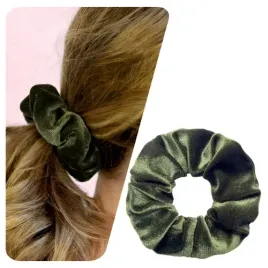 gumka-do-wlosow-welurowa-scrunchies-zielona-duza-xxl-modna-frotka-wygodna
