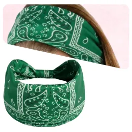 opaska-na-glowe-szeroka-do-wlosow-zielona-wygodna-paisley-na-uszy-modna