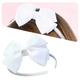 opaska-do-wlosow-z-kokarda-na-glowe-biala-wygodna-dla-dziewczynki-dzieci