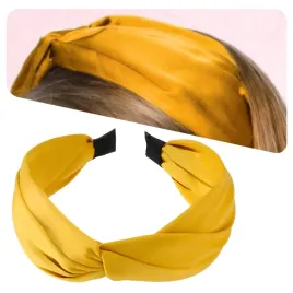 opaska-do-wlosow-szeroka-z-suplem-zolta-satynowa-z-polyskiem-elegancka