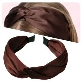 opaska-do-wlosow-szeroka-z-suplem-brazowa-satynowa-z-polyskiem-elegancka