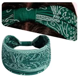 opaska-na-glowe-szeroka-do-wlosow-zielona-wygodna-paisley-na-uszy-modna