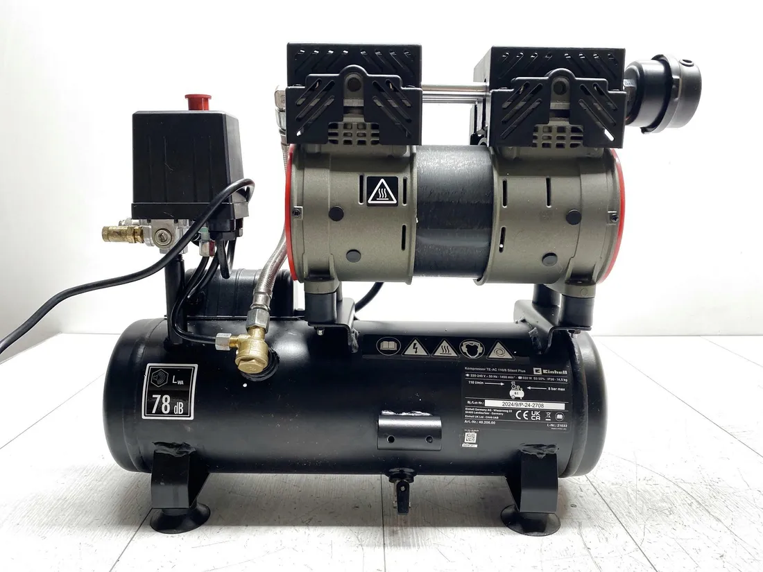 kompresor-sprezarka-einhell-te-ac-6-silent-550w-6l-stan-powystawowy