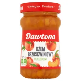 dzem-z-brzoskwini-o-obnizonej-zawartosci-cukrow-280g-dawtona-krotka-data