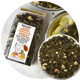 herbata-zielona-aromatyzowana-sencha-mango-papaja-ananas-rumianek-50g