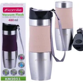 kubek-termiczny-termos-bidon-480ml-bezowy-bez-kamille-km-2051-stal-silikon