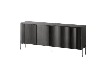komoda-vera-190-czarny-mat-stan-nowy