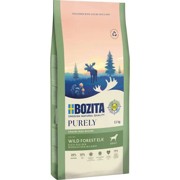 Bozita Dog Purely Adult Łoś 11kg