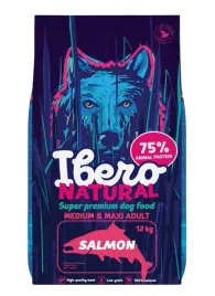ibero-natural-adult-medium-maxi-salmon-losos-12kg