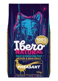 ibero-grain-free-adult-medium-maxi-pheasant-bazant-12kg
