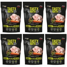 biofeed-tasty-dogs-life-adult-poultry-danie-z-drobiem-w-galaretce-6x500g