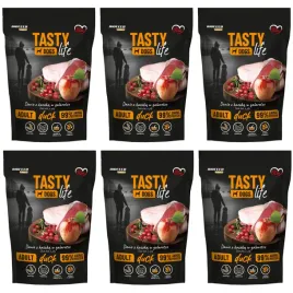 biofeed-tasty-dogs-life-adult-duck-danie-z-kaczka-w-galaretce-6x500g