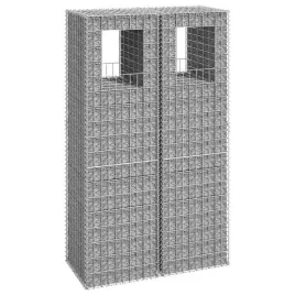vidaxl-slupki-gabionowe-2-szt-50x50x180-cm-zelazo