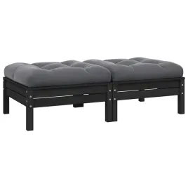 vidaxl-2-osobowa-sofa-ogrodowa-z-poduszkami-czarna-drewno-sosnowe