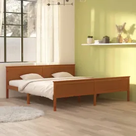 vidaxl-rama-lozka-miodowy-braz-lite-drewno-sosnowe-200-x-200-cm