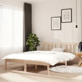 vidaxl-rama-lozka-lite-drewno-135x190-cm-podwojna