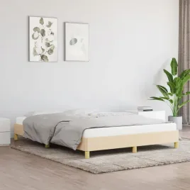 vidaxl-rama-lozka-bez-materaca-kremowa-160x200-cm-obita-tkanina
