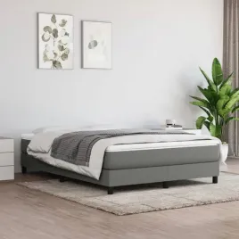 vidaxl-lozko-kontynentalne-ciemnoszara-140x200-cm-obita-tkanina