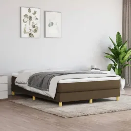 vidaxl-lozko-kontynentalne-ciemnobrazowa-140x200-cm-tkanina