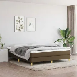 vidaxl-lozko-kontynentalne-ciemnobrazowa-160x200-cm-tkanina