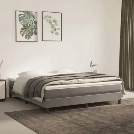 vidaxl-lozko-kontynentalne-jasnoszara-160x200-cm-aksamitna