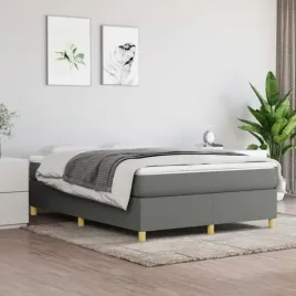vidaxl-lozko-kontynentalne-ciemnoszara-140x190-cm-obita-tkanina