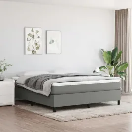 vidaxl-lozko-kontynentalne-ciemnoszara-160x200-cm-obita-tkanina