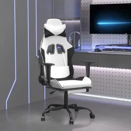vidaxl-masujacy-fotel-gamingowy-z-podnozkiem-bialo-czarny