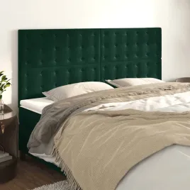 vidaxl-zaglowek-ciemnozielony-200x5x118-128-cm-aksamit