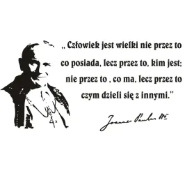 cytat-motywacyjny-do-salonu-motto-napis-na-sciane-jan-pawel-ii-50x100